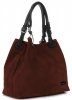 Kožené kabelka shopper bag Vittoria Gotti hnědá V90047CH